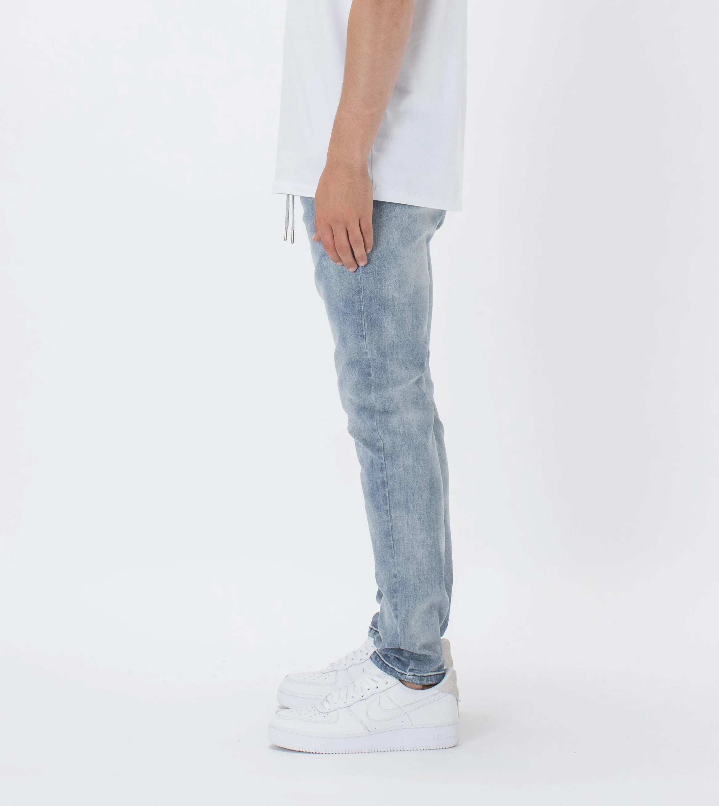 Sureshot Denim Chino Mid Blue