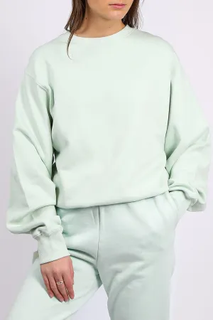 The "BEST FRIEND" Crew Neck Sweatshirt | Mint Gelato