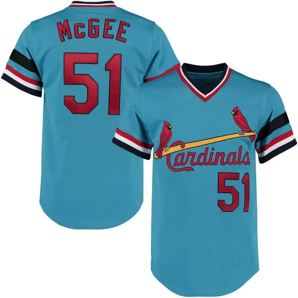 Willie McGee St. Louis Cardinals Throwback Jersey