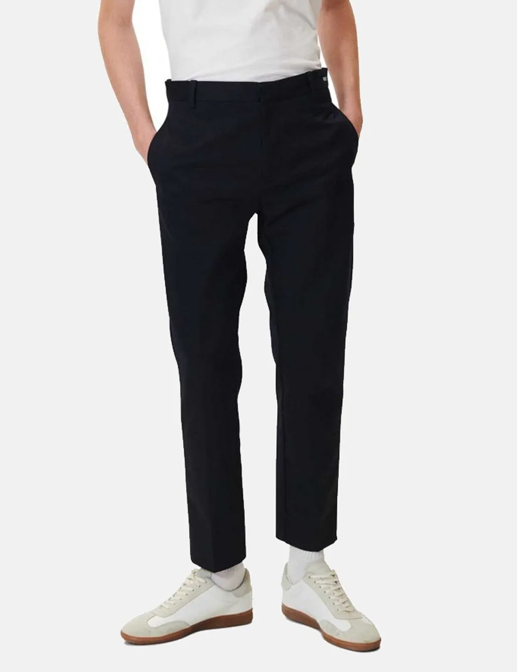 Wood Wood Tristan Trousers - Dark Navy Blue